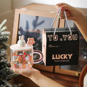 Cute Heat-Resistant Glass Mug