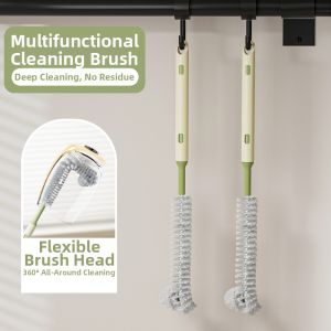 youqin | Universal Cup Cleaning Brush Long Handle Flexible