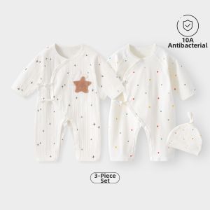 TONGLIANCHUXIN | Zero Pressure Soft Cotton Infants Semi-back Garment 52 size