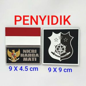 Kaos MABES Markas Besar Kamuflase dan Warna Polo Tactical PDL S - 5XL Lengan Pendek Free Bonus 3 Emblem Patch Prepet Perekat Velkro Army