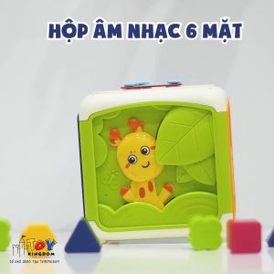 Đồ Chơi Âm Nhạc Tiếng Anh 6 Mặt Phát Triển Kĩ Năng Cho Bé - Mẫu 2021