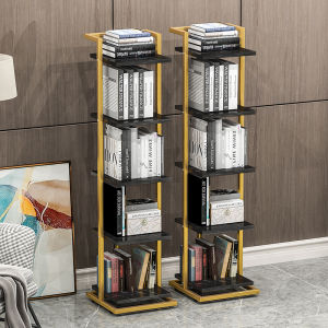 Indoor Iron Art Multi-layer Shelf Narrow Bookcase Tree Shape Living Room Creative Small Flower Rack Nordic Simple New