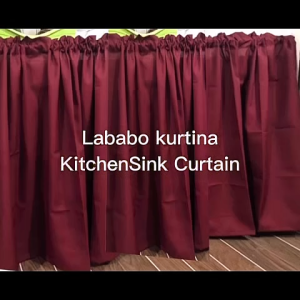 Plain Window Curtain / Home Curtain/ Kurtina sa Bahay  tela po eto