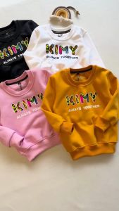 Little Kimy - Premium Sweater Crewneck Anak Laki-Laki dan Perempuan Usia 1-10 Thn