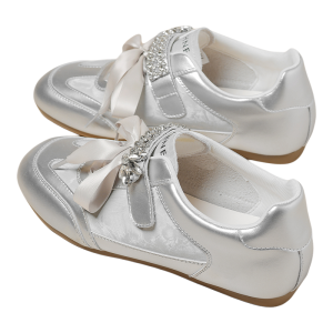 Daphne | Silver Popular Ballet Training Shoes Womens