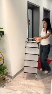 ⚡⚡Kệ Giày 5 Tầng Chắn Bụi Giá kệ để giày dép Giá đựng giày và mũ Khung Thép Carbon Chịu Lực