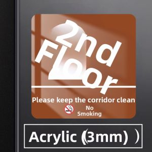 RUIKELAIXIANG | Reflective Aluminum Number Plaque for Buildings