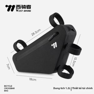 West Biking | Túi Khung Xe Đạp Chống Nước Tiện Lợi