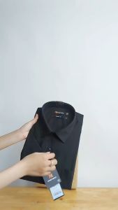 Áo sơ mi Khatoco tay ngắn thời trang