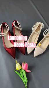 PINKEY P356 High Heels wanita Sepatu Sepatu Pesta wanita 6cm shoes Sepatu hak tinggi wanita
