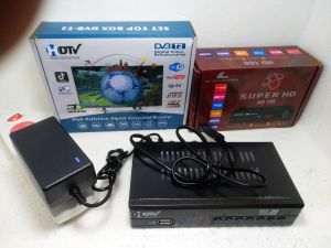 Adaptor Led biru SET TOP BOX universal awet dan tahanan lama