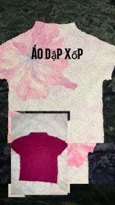Áo thun nữ dập xốp thun co dãn họa tiết đồ họa