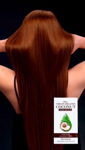 Mistine Virgin Organic Coconut Hair Serum 35ml มิสทีน เซรั่มน้ำมันมะพร้าวสกัดเย็น บำรุงผม