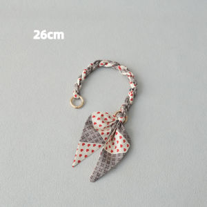 กระเป๋าถือผู้หญิงแฟชั่นใหม่ฤดูใบไม้ผลิอุปกรณ์เสริมโซ่ถอดเปลี่ยนได้สายรัด Sablon Bunga ไหมกระเป๋าถือน่ารักสำหรับผู้หญิง