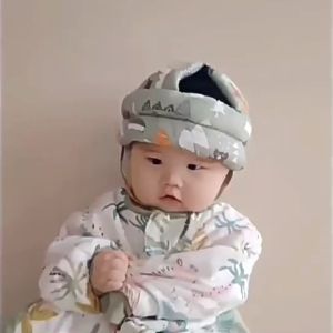 Mumystation Baby Head Protection Baby Helmet Adjustable Soft Safety Walk Safety Headguard Anti-fall Safety Caps Toddler Head Security Protection