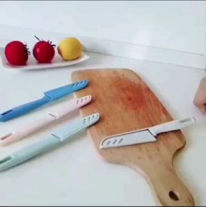 Stainless Steel Fruit Knife Household Melon Fruit Peeler Folding Portable Skin Scrubber