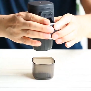 Portable Espresso Maker for Travel | 3-in-1 Hand Press 15Bar for Powder & Capsule No Electricity Needed