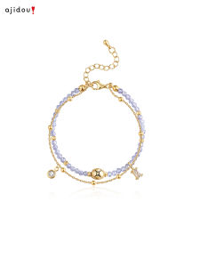 ajidou | Zodiac Lion Charm Bracelet