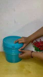 Toples Honey 3 in 1 Ukuran Besar – Set 3 PCS 3L & 5L Solusi Hemat Penyimpanan