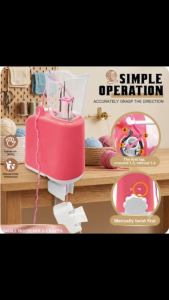 Automatic Spool Knitter Hand-Operated Weaving Tool | Easy Yarn Craft Kit for Beginners Kids & Adults
