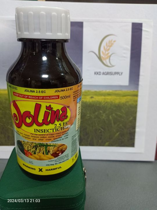 JOLINA 2.5 EC 500ml INSECTICIDE (SL BIOTECH CORPORATION)FOR THE CONTROL