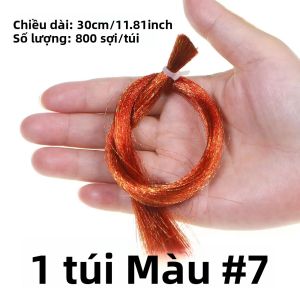 1 Gói Sợi Fluoro Siêu Mịn Dùng Làm Mồi Câu Cá Flashabou Tinsel Cho Mồi Streamer Cá Bass Cá Hồi Câu Cá Biển