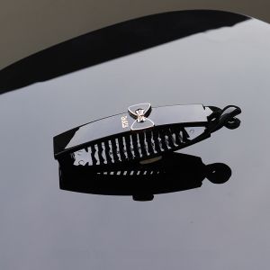 Elegant Small Size Banana Hair Clip for Women Summer Anti-Slip Hair Clip Horse Tail Clip Stylish Hair Accessory Trendy Fashion