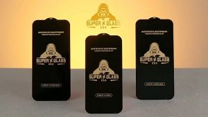 Kính Cường Lực Full Màn Viền Đen IPhone 16 Pro Max/ 16 Pro/ 16 Plus/ 15 Pro Max/ 15 Pro/ 14 Pro Max ESD Chống Tĩnh Điện