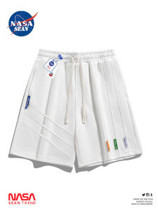 Wassup Panda Japanese Style Thin Cool Feeling Mens Summer Casual Loose Sports Beach Shorts Five-Quarter Length Cotton Shorts