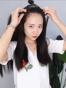 Tóc giả mảnh nối Nhà Mây làm phồng chân tóc độn phồng 2 bên bản 45cm-M6