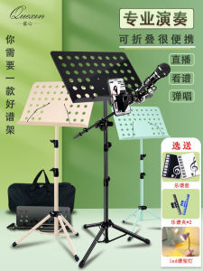 Quầy Ghi Nhạc Gấp Gọn Có Giá Đỡ Microphone Quầy Ghi Nhạc Di Động Cho Gia Đình Violin Guitar Pipa Quầy Ghi Nhạc