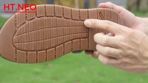 Dép Nam HT.NEO Da Bò Thật  Kết Hợp Đế Kếp Cao 35cm  Thiết Kế Basic Sang Trọng  Lịch Sự SD-07