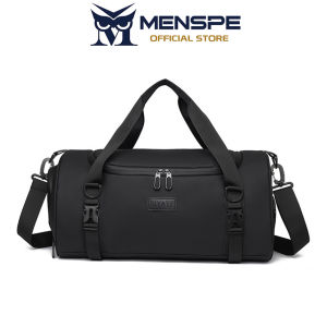 MENSPE กระเป๋าท่องเที่ยวแฟชั่นกระเป๋ากีฬาสะพายไหล่ออกกำลังกายผู้ชายกระเป๋ากันน้ำกระเป๋าถือกลางแจ้งกระเป๋าสะพายยิมผู้ชายแฟชั่นผู้หญิงแห้งแยกเปียกพกพาได้