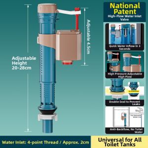 SUNINLIFE | Universal Old-style Toilet Fill Valve