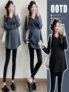 Áo Nỉ Trùm Đầu Cỡ Lớn Thời Trang Xuân Thu Rộng Rãi Thường Ngày Đa Năng Cơ Bản Cho Bà Bầu Áo Nỉ Trùm Đầu Cotton Thoải Mái