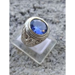 Cincin Blue SAFIR cutting