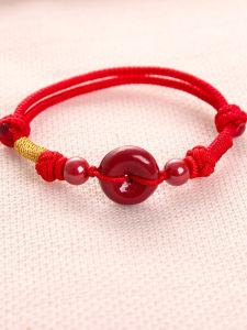 Baby Vermilion & Peach Wood Lucky Charm Bracelet: A Comprehensive Guide