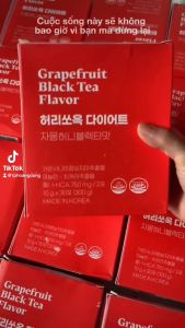 Trà Giảm Cân Giảm Mỡ Ổn Định Đường Huyết Hỗ Trợ Tiêu Hóa Healthouse Grapefruit Black Tea Flavor - 30 gói/ Hộp