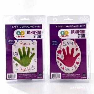 Đồ Chơi Sáng Tạo DIY Cho Trẻ Em Mô Hình Dấu Tay Thủ Công Trang Trí Bằng Đá Chất Liệu Đá Phụ Kiện Kỷ Niệm Cho Bé Trai Và Bé Gái