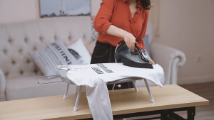 Mini Ironing Board Portable Foldable Ironing Board Desktop Ironing Board Papan Seterika Small And Cute Save Space