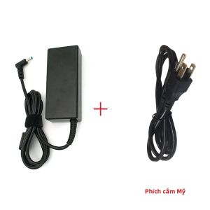 LZUMWS | Bộ Sạc Laptop 65W 19.5V 3.33A Cho HP Envy Pavilion Chromebook 11 G4 G5 EE 14 G3 246 G4 248 - Cổng EU
