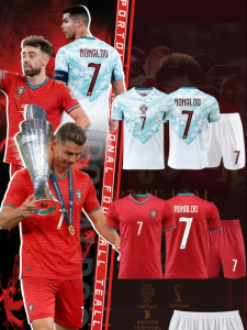CR7 National Team Soccer Jersey Set