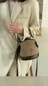 Phiên Bản Hàn Quốc 1 Chiếc Túi Đeo Vai Nữ Túi Xách Thời Trang Đeo Ngang Đa Năng Xuân Hè Da PU Dây Đeo Có Thể Điều Chỉnh