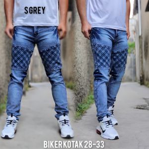 Celana Panjang Pria Jeans Slimfit Murah Clana Jins Pensil Cowok Pakaian Laki Laki Dewasa