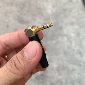 Giắc 3.5mm Góc Vuông Chữ L dùng hàn dây giá 1 chiếc | Jack 3.5 ly Rack 3.5 rắc 3ly. J-3