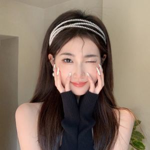 Phụ Kiện Tóc Nữ Ngọc Trai Cao Cấp Thời Trang Pháp Lãng Mạn 2024 Mẫu Mới Rửa Mặt Cao Đầu Kẹp Tóc Cao Cấp Trang Trí Tóc