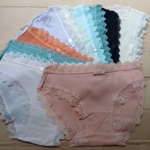 5 Quần Lót Nữ Len Tăm 40Kg Đến 50kg Không Lộ Viền Cotton Sợi Tre MarketOnline68 LT01