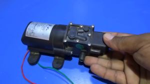 FAST DELIVERY GOODPUMPS Pompa Air Mini Elektrik Tekanan Tinggi Diaphragm Pump 12V 70W 6L/Min