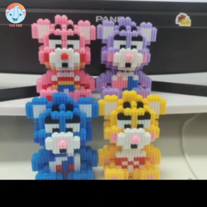 MINI เลโก้ตัวต่อ บล็อกตัวต่อบล็อกตัวต่อ ซีเคร็ทแบร์/ฟันไชน์แบร์ /แชร์แบร์/กรัมปี้แบร์