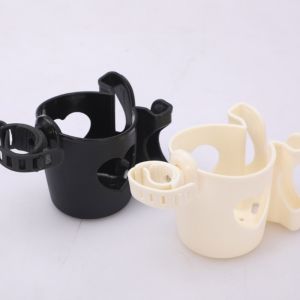Multifunctional 2 In 1 Baby Strollers Cup Holder Bottle Storage Rack Phone Mount 360 Degree Rotate for Easy Outings